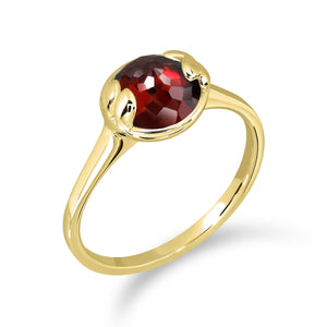 à¹à¸«à¸§à¸™à¸žà¸¥à¸­à¸¢à¸›à¸£à¸°à¸ˆà¸³à¸§à¸±à¸™à¹€à¸à¸´à¸” (à¹€à¸ªà¸²à¸£à¹Œ) | Lucky Me Red Garnet Ring