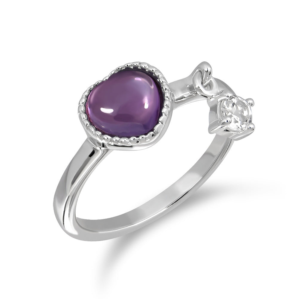 
            
                Load image into Gallery viewer, Darling Ring (RD) Fri - Amethyst
            
        