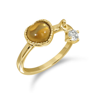 Darling Ring (Gold) Tue - Citrine