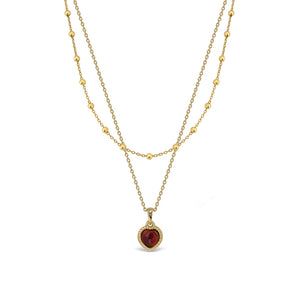 Darling Double Layer Necklace - (Thu)