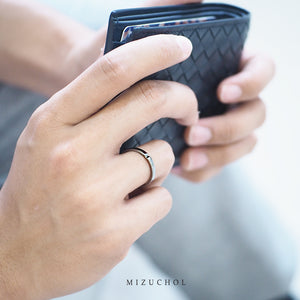 Mini Heart Couple Ring - Male (RD)
