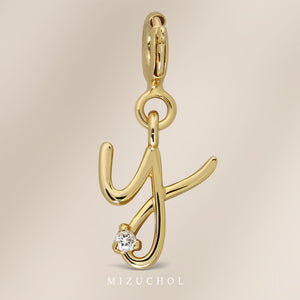 Chapter Pendant - Gold (A-Z)