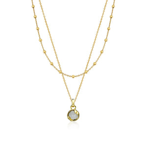 
            
                Load image into Gallery viewer, Lucky Me Double Layer Necklace - G (Tue)
            
        