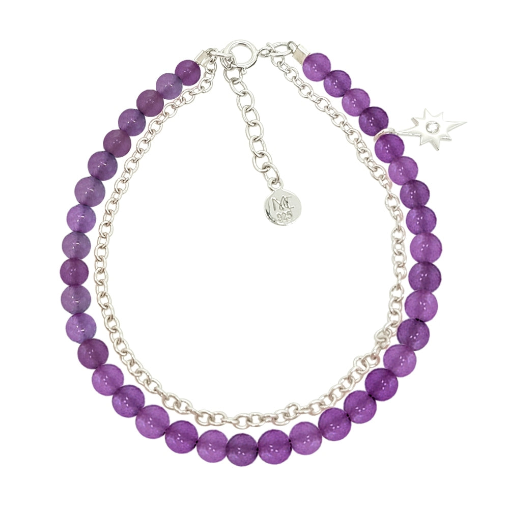 Bubbly Dream Bracelet - Amethyst