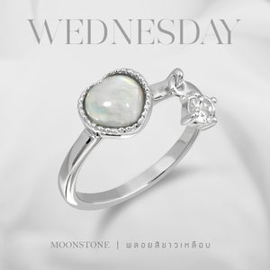 
            
                Load image into Gallery viewer, Darling Ring (RD) Weds - Moonstone
            
        