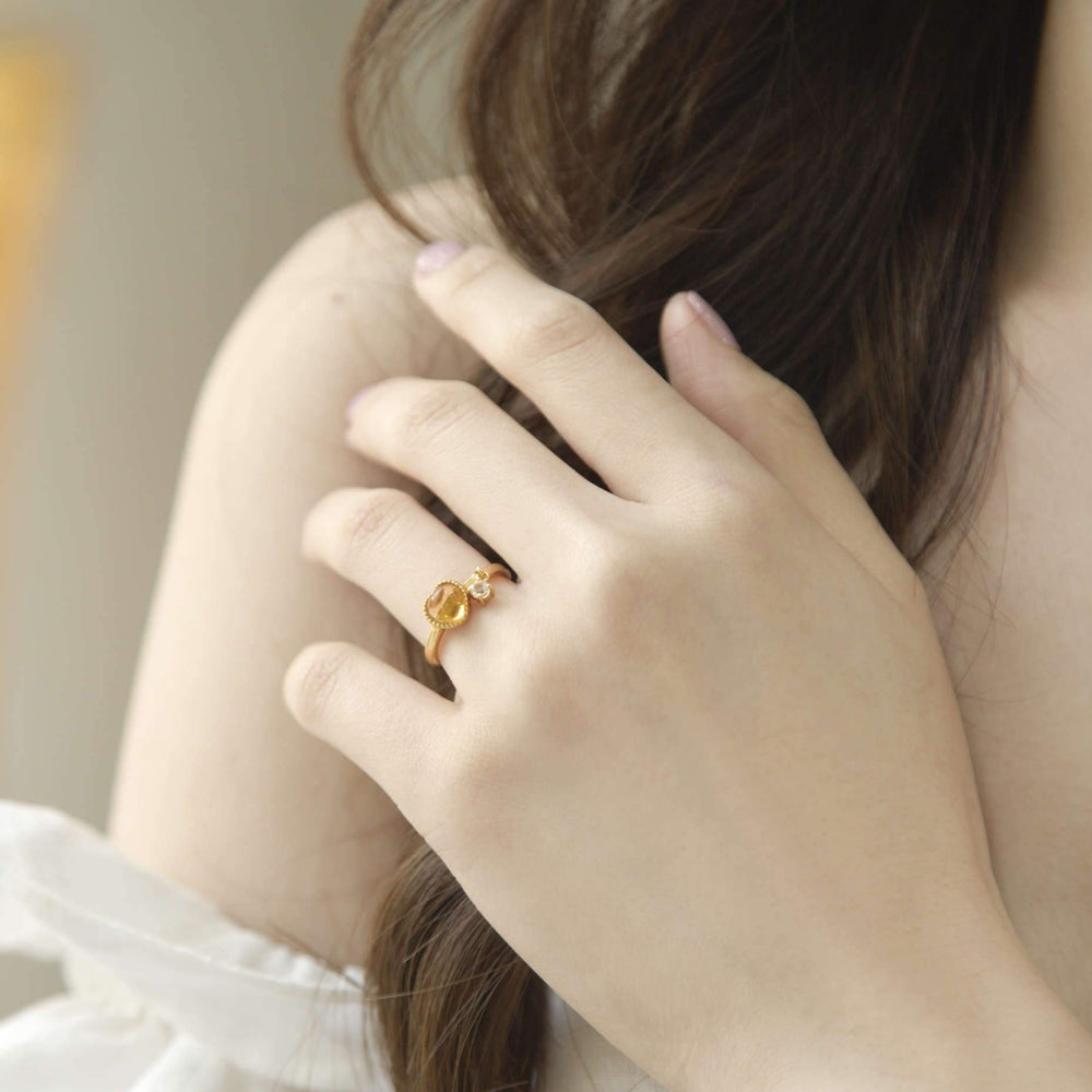 Darling Ring (Gold) Tue - Citrine